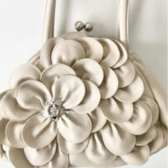 PinkStix floral faux leather shoulder bag - Picture 2 of 8